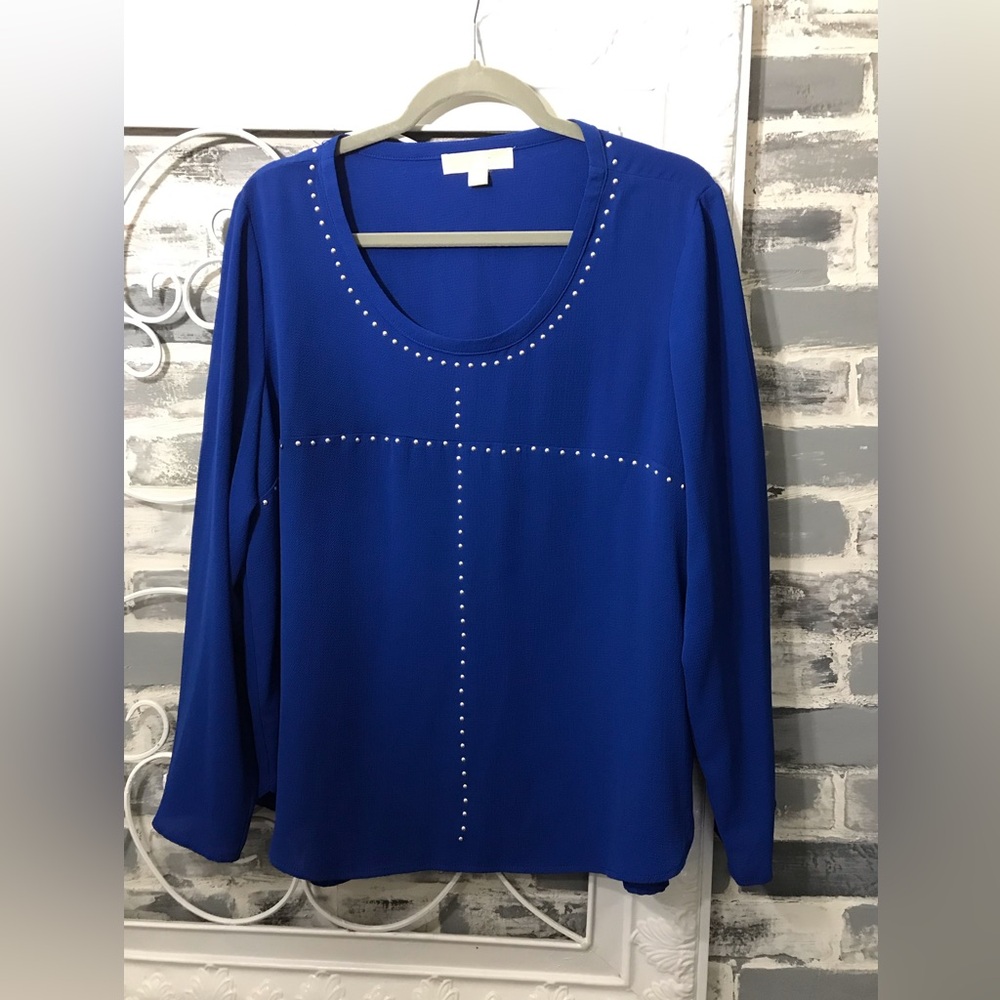 Michael Kors Royal Blue Top